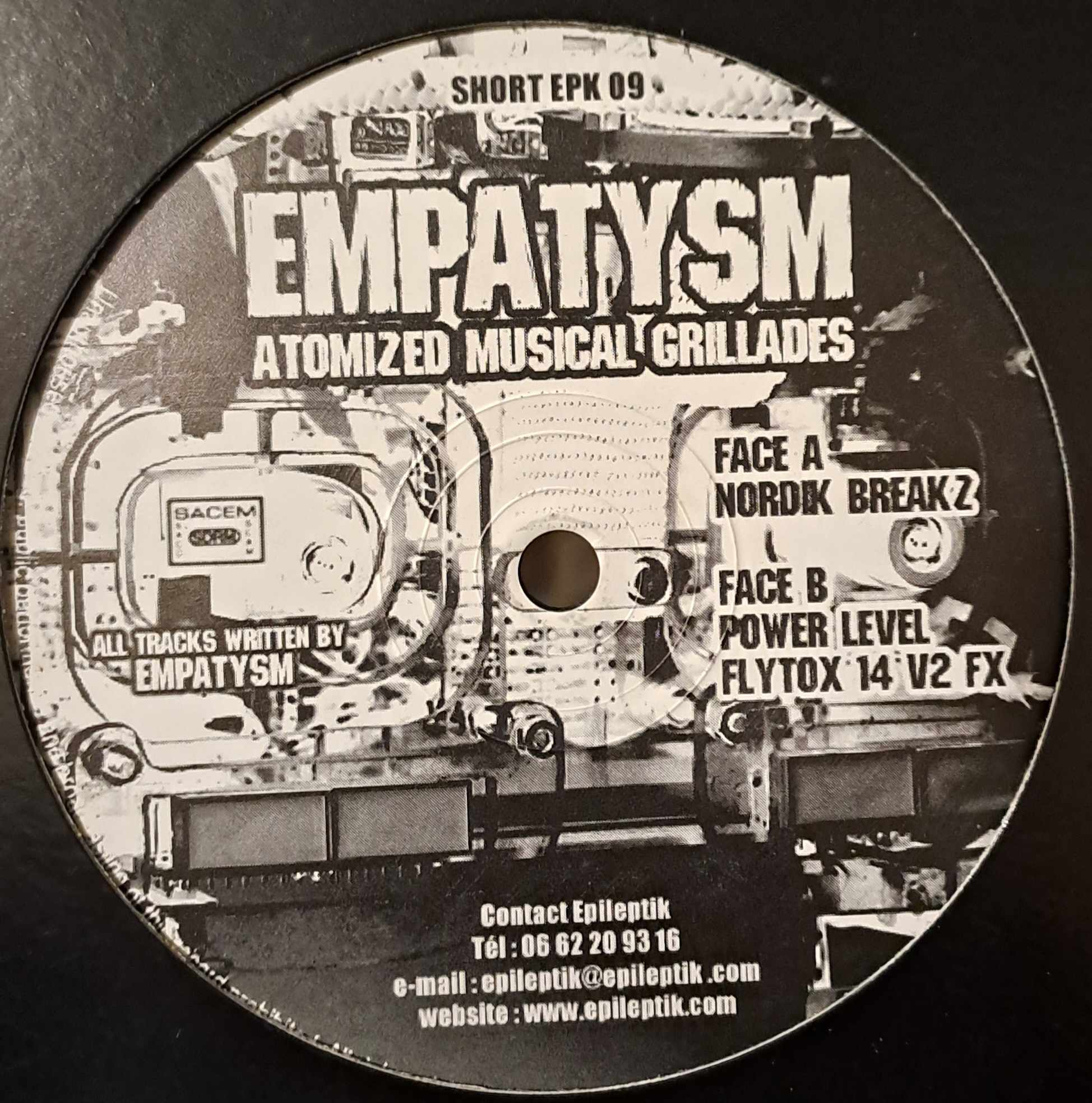 Epileptik Short 09 (dernières copies en stock) - vinyle Drum & Bass